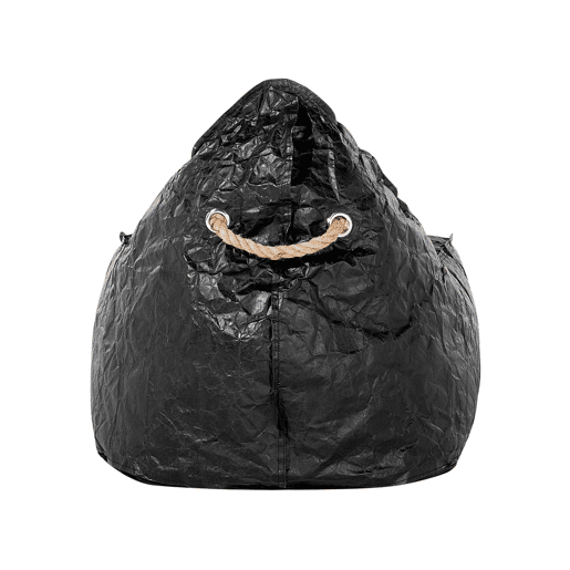 Pufe 200 L DROP 63 cm 75 cm Preto