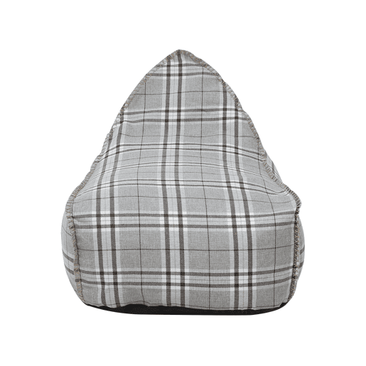 Pufe 200 L DROP LINEN 63 cm 75 cm Cinzento Pufe 200 L DROP LINEN 63 cm 75 cm Cinzento