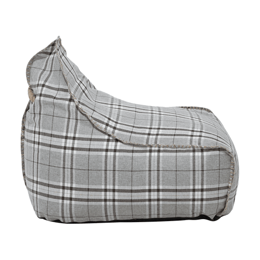 Pufe 200 L DROP LINEN 63 cm 75 cm Cinzento Pufe 200 L DROP LINEN 63 cm 75 cm Cinzento