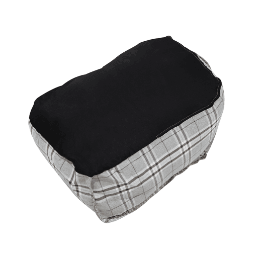 Pufe 200 L DROP LINEN 63 cm 75 cm Cinzento Pufe 200 L DROP LINEN 63 cm 75 cm Cinzento