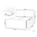 Beliani Cama continental con almacenaje Poliéster ARISTOCRAT 178x220 Beliani Cama continental con almacenaje Poliéster ARISTOCRAT 178x220 Beige
