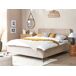Beliani Cama Terciopelo VALOGNES 192x220 Beliani Cama Terciopelo VALOGNES 192x220 Beige
