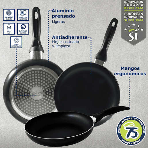 Bateria 8 peças + 3 panelas Bateria 8 peças + 3 panelas