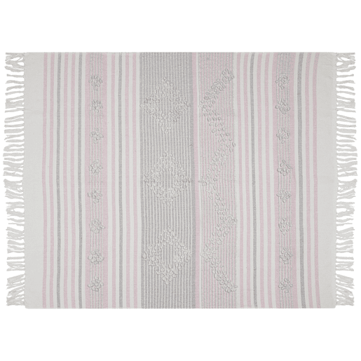Manta KAMAN Tecido 125 x 150 cm Rosa Manta KAMAN Tecido 125 x 150 cm Rosa