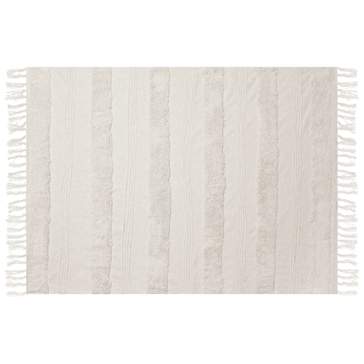 Manta RAEBARELI Algodão 130 x 180 cm Branco