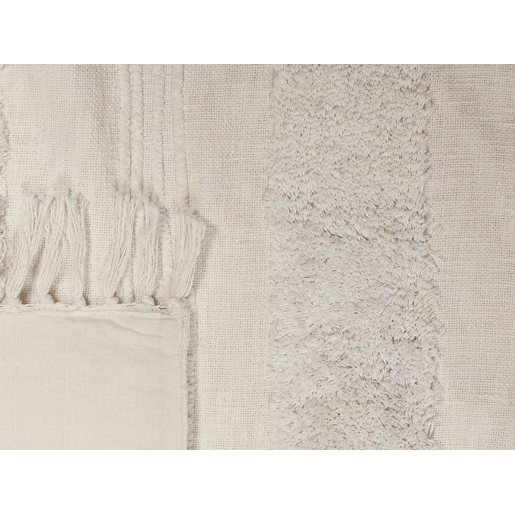 Manta RAEBARELI Algodão 130 x 180 cm Branco