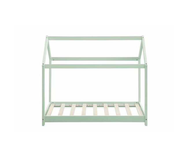 Cama infantil casa pablo (color: menta - tamaño: 90 x 190)