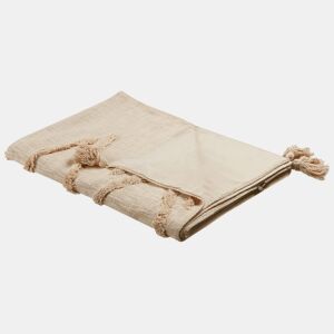 Manta MORBI Algodão 130 x 180 cm Creme