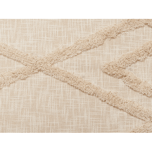 Manta MORBI Algodão 130 x 180 cm Creme Manta MORBI Algodão 130 x 180 cm Creme