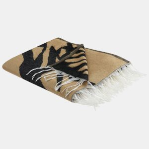 Manta KUDIYA 130 x 170 cm Creme