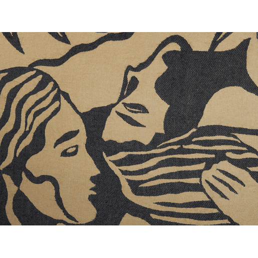 Manta KUDIYA 130 x 170 cm Creme