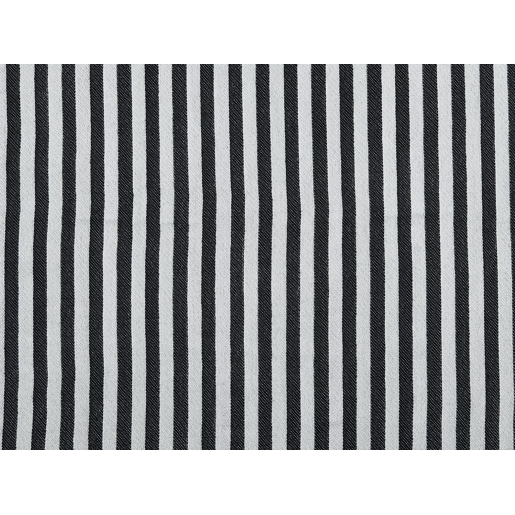 Manta SUNWAL Tecido 130 x 170 cm PretoBranco