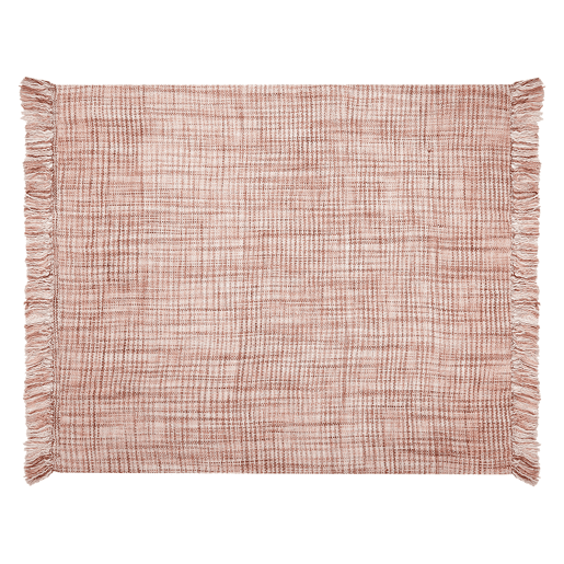 Manta DEURALI Tecido 125 x 150 cm Castanho