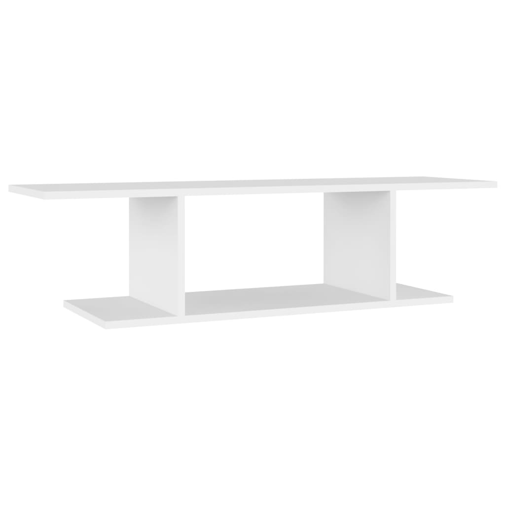 mueble de pared para tv blanco 103x30x265 cm