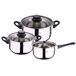 Batería de cocina 5 piezas Batería de cocina 5 piezas Cromo