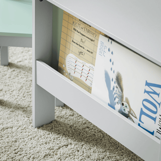 Conjunto de cadeiras de mesa infantil móveis SoBuy KMB88-HG