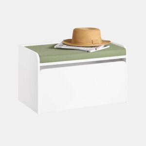 Banco organizador de brinquedos para crianças SoBuy KMB80-W