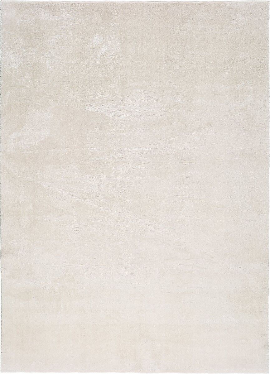 ATTICGO Alfombra lavable lisa LOFT 140x200 Blanco