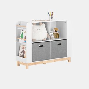 Estante infantil organizadora de brinquedos SoBuy KMB85-W