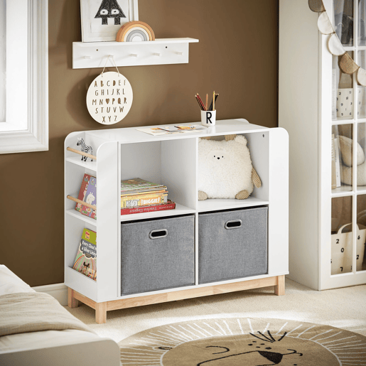 Estante infantil organizadora de brinquedos SoBuy KMB85-W