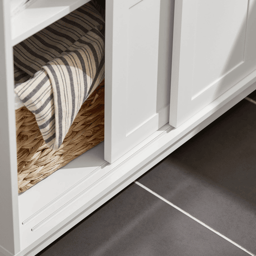 Aparador de hall com 2 gavetas e 2 portas SoBuy FSB84-W
