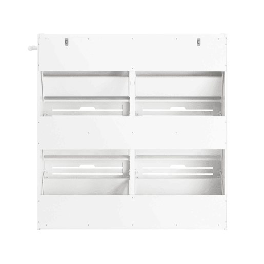 Sapateira com 6 abas e 2 ganchos SoBuy FSR145-W
