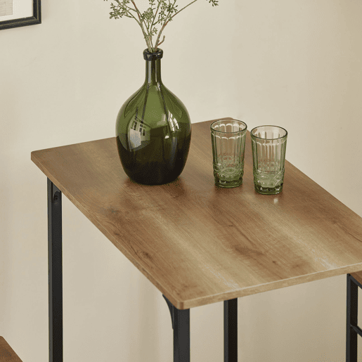 Conjunto de mesa alta com 2 bancos SoBuy OGT10-PF