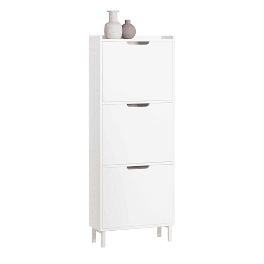 Sapateira Estreita com 3 Abas SoBuy FSR151-H-W