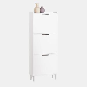Sapateira Estreita com 3 Abas SoBuy FSR151-H-W