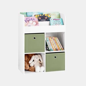 Estante de brinquedos e livros infantis SoBuy KMB79-W