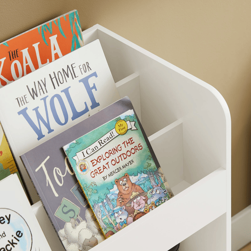 Estante de brinquedos e livros infantis SoBuy KMB79-W