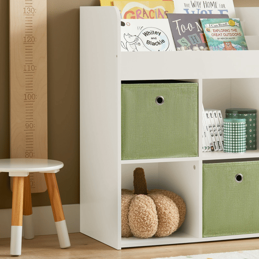 Estante de brinquedos e livros infantis SoBuy KMB79-W