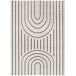 ATTICGO Alfombra con relieve Blanche 120x170 ATTICGO Alfombra con relieve Blanche 120x170 Blanco