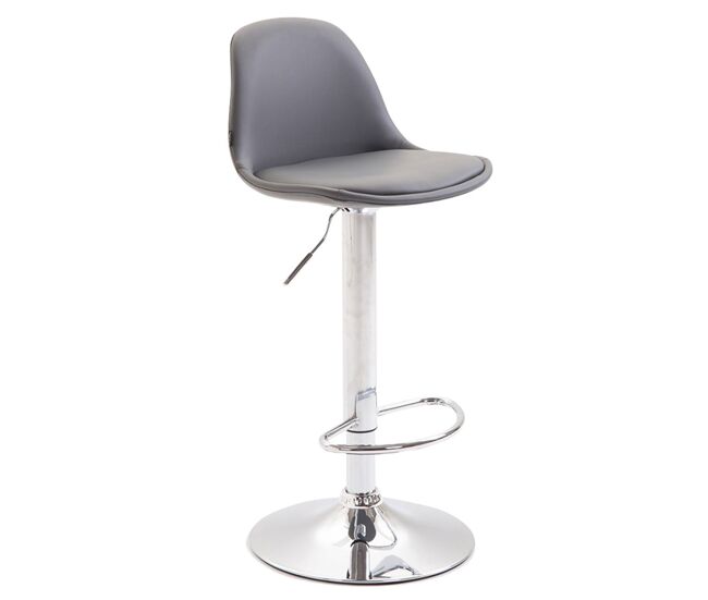 Taburete KIEL en Polipiel 43x39x82-104 cm