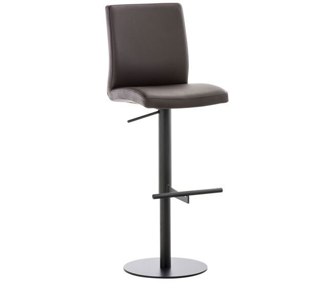 Taburete de bar cadiz poliuretano 49x40x93-118 cm