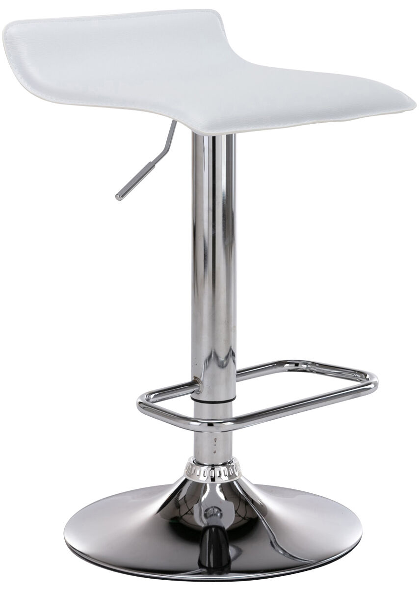 Taburete de bar dyn tapizado de cuero sintético 38x36x87 cm