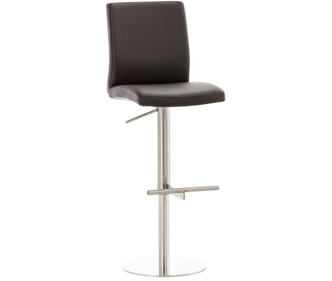 Taburete de bar cadiz poliuretano 49x40x93-118 cm