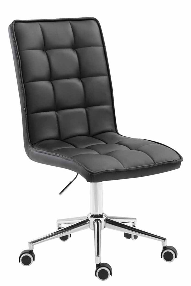 Taburete peking v2 simil cuero negro 61x43x90 cm