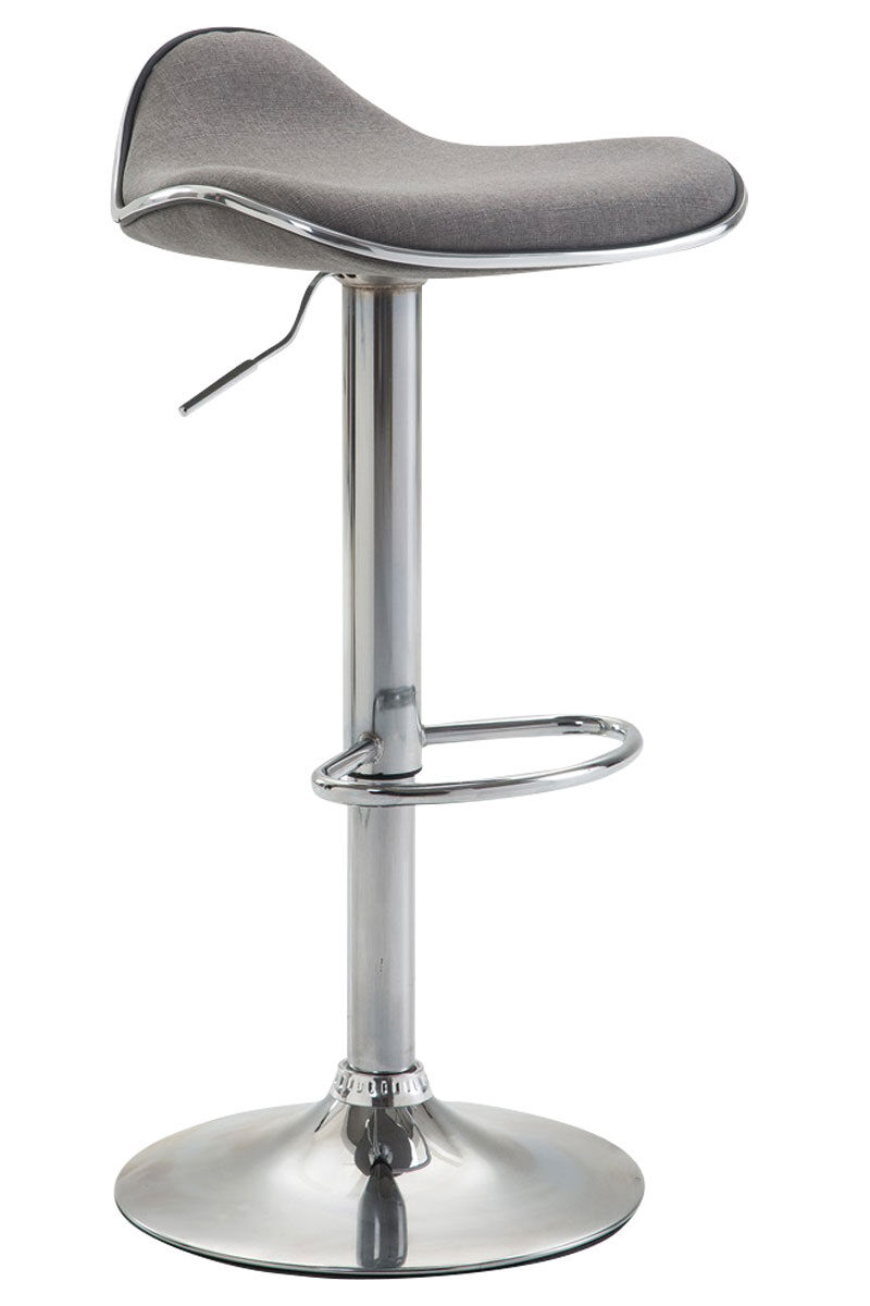 Taburete shanghai en tela 45x45x71-91 cm