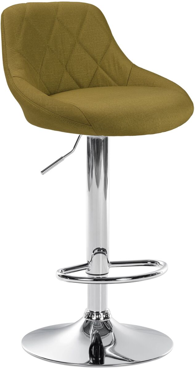 Taburete de bar lazio tapizado en tela 49x46x83-104