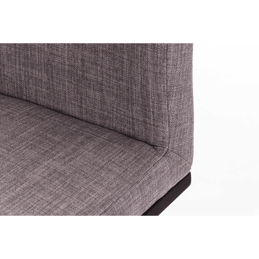 Taburete de bar Funda de tela Panamá Gris 44X42X86 cm