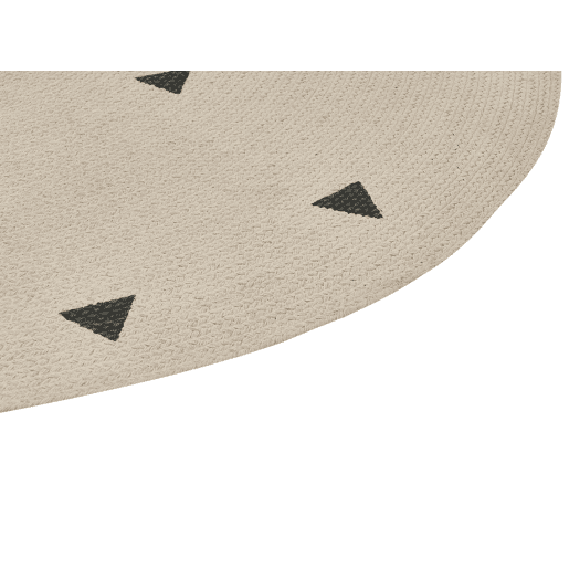 Tapetes para Crianças DURG Creme ø 140 cm Algodão