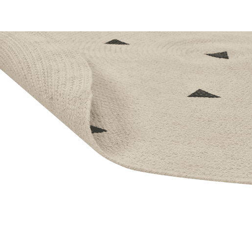 Tapetes para Crianças DURG Creme ø 140 cm Algodão