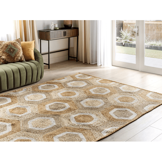 Tapete BASOREN Creme 200 x 300 cm Juta