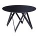 Beliani Mesa de comedor OXHILL Beliani Mesa de comedor OXHILL Negro
