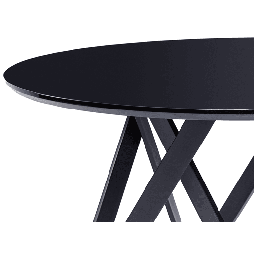 Mesa de jantar OXHILL Preto 120 cm 120 cm