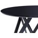 Beliani Mesa de comedor OXHILL Beliani Mesa de comedor OXHILL Negro