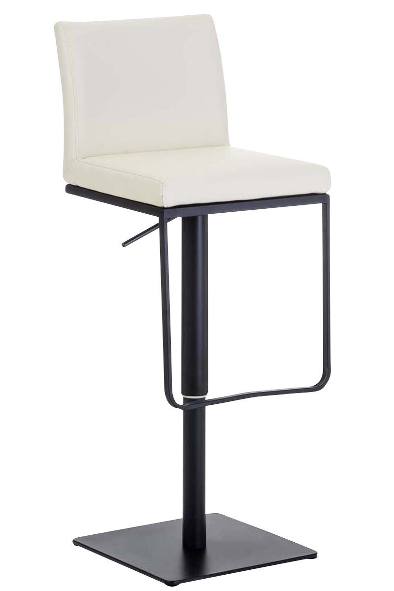 Taburete panama en cuero sintético fino 44x42x86-109 cm