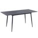 Beliani Mesa de comedor extensible GELANDA Beliani Mesa de comedor extensible GELANDA Gris