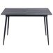 Beliani Mesa de comedor extensible GELANDA Beliani Mesa de comedor extensible GELANDA Gris